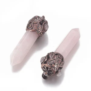 Luonnonkiviriipus, NATURE COLLECTION | Mystic Rose Quartz Pendant