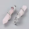 Luonnonkiviriipus, NATURE COLLECTION | Snake Rose Quartz Pendant