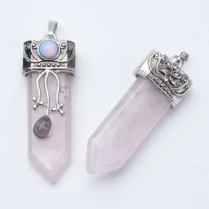 Luonnonkiviriipus, NATURE COLLECTION | Macigal Rose Quartz Pendant