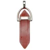 Luonnonkiviriipus, NATURE COLLECTION | Pink Agate (värjätty akaatti)