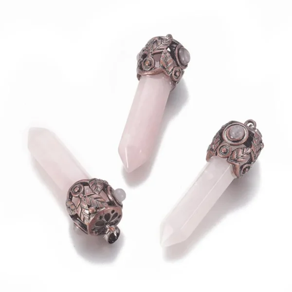 Luonnonkiviriipus, NATURE COLLECTION | Mystic Rose Quartz Pendant