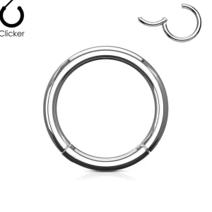 Lävistysrengas, Hinged Segment Ring 1,6mm/useita halkaisijoita