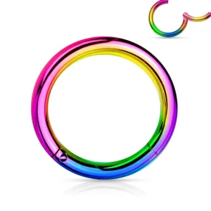 Lävistysrengas, Hinged Segment Ring in AB 1,2mm/useita halkaisijoita