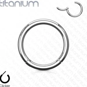 Lävistysrengas, Implant Grade Titanium Hinged Ring (1,6mm)