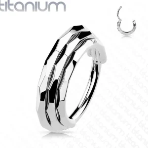 Lävistysrengas, Implant Grade Titanium Triple Lined Hoop