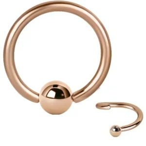 Lävistysrengas, nenärengas Continuous Roseline® BCR (0,8mm)