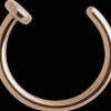 Lävistysrengas, nenärengas Steel Roseline® Open Nose Hoop 0,8mm