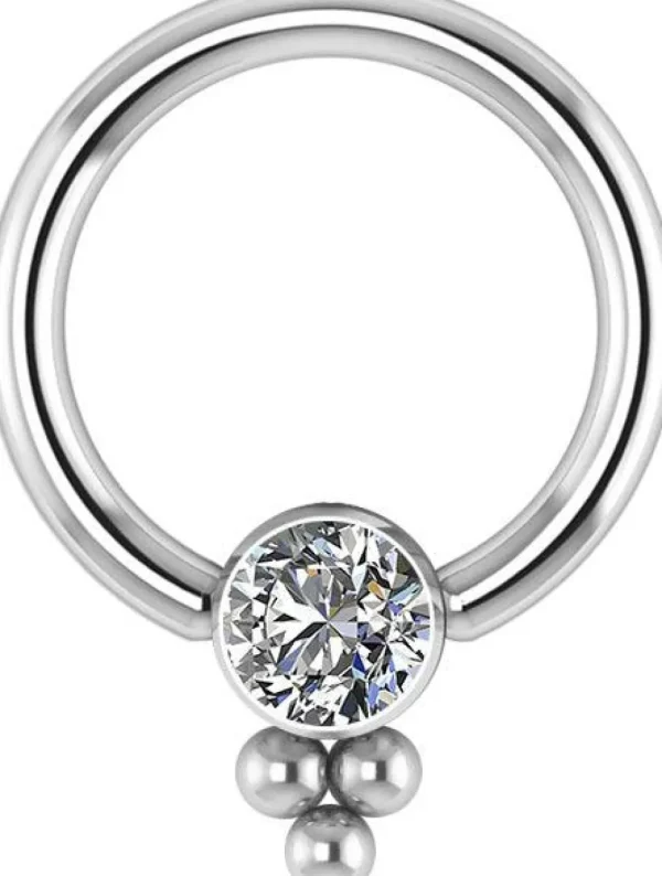 Lävistysrengas, Titanium Cluster with Crystals