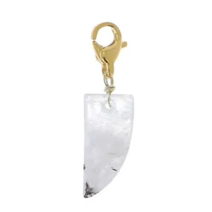 Maskotti/riipus, BOHM PARIS | Lockie Charm Elvire -quartz blanc