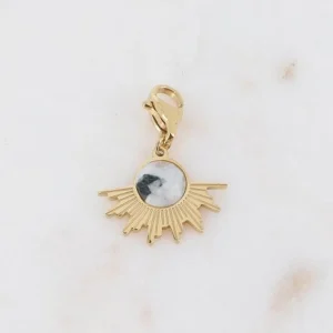 Maskotti/riipus, BOHM PARIS | Lockie Charm Tessaya -agate blanche