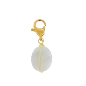 Maskotti/riipus, BOHM PARIS | Lockie Charm Ruben -agate blanche