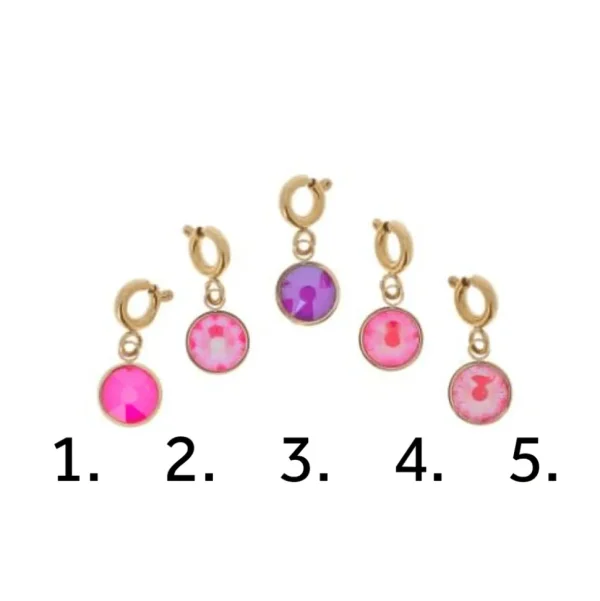 Maskotti/riipus, BOHM PARIS | Lockie Charm Casper nuances rose