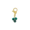 Maskotti/riipus, BOHM PARIS | Lockie Charm Ronan -malachite