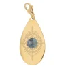 Maskotti/riipus, BOHM PARIS | Lockie Charm Zoella -turqoise africaine