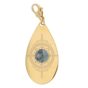Maskotti/riipus, BOHM PARIS | Lockie Charm Zoella -turqoise africaine