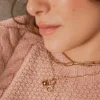 Maskotti/riipus, BOHM PARIS | Lockie Charm Chloé -Oeil de tigre