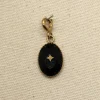 Maskotti/riipus, BOHM PARIS | Lockie Charm Castille petit, agathe noir