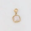Maskotti/riipus, BOHM PARIS | Lockie Charm Chloé -agathe blanche