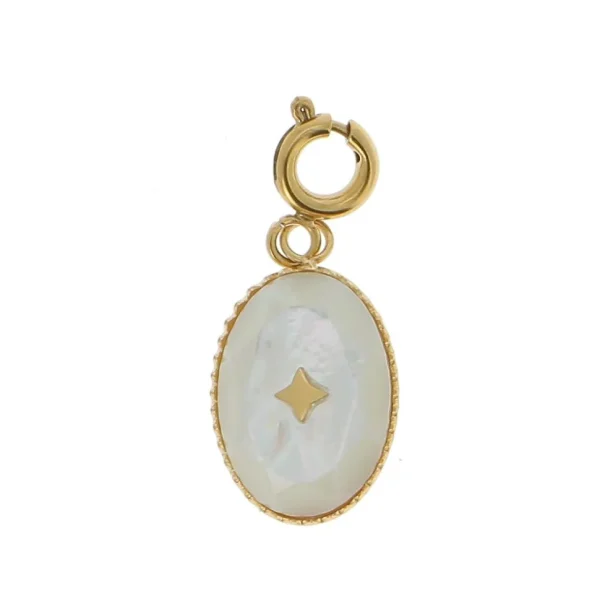 Maskotti/riipus, BOHM PARIS | Lockie Charm Castille petit, nacre