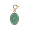 Maskotti/riipus, BOHM PARIS | Lockie Charm Castille petit, amazonite