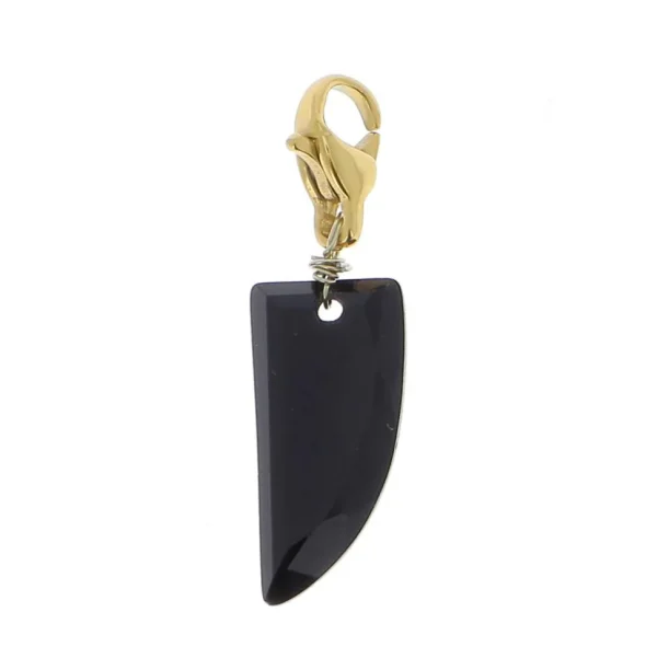 Maskotti/riipus, BOHM PARIS | Lockie Charm Elvire agathe noir