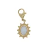 Maskotti/riipus, BOHM PARIS | Lockie Charm Milan agathe blanche