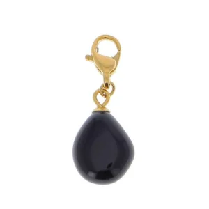Maskotti/riipus, BOHM PARIS | Lockie Charm Naturelle -agathe noir
