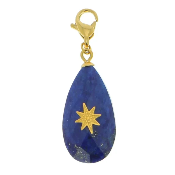 Maskotti/riipus, BOHM PARIS | Lockie Charm Viggo Lapis Lazuli