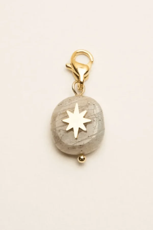Maskotti/riipus, BOHM PARIS | Lockie Charm Majestic labradorite