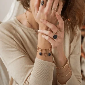 Maskotti/riipus, BOHM PARIS | Lockie Charm Naturelle -labradorite