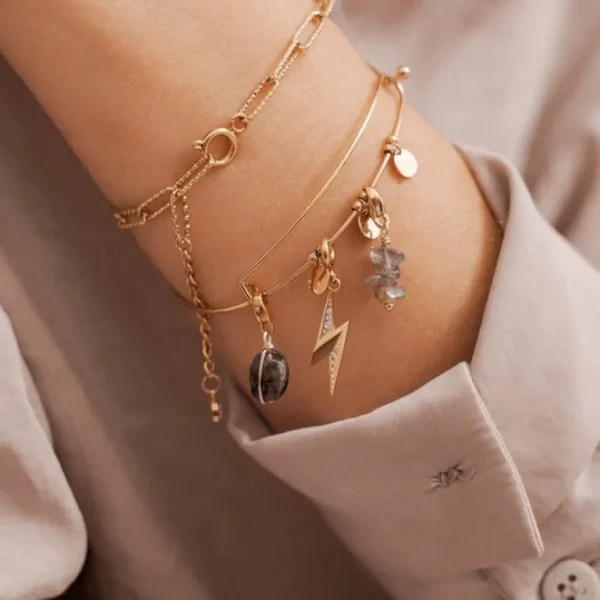 Maskotti/riipus, BOHM PARIS | Lockie Charm Ruben -labradorite