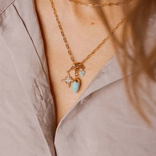 Maskotti/riipus, BOHM PARIS | Lockie Charm Ronan -lapis lazuli