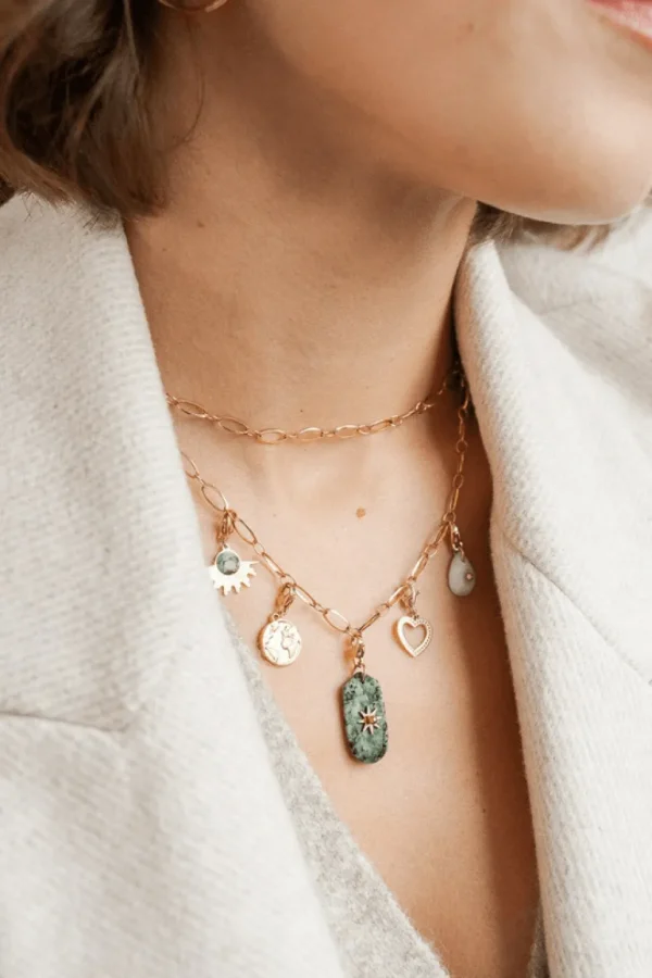 Maskotti/riipus, BOHM PARIS | Lockie Charm Maë -amazonite