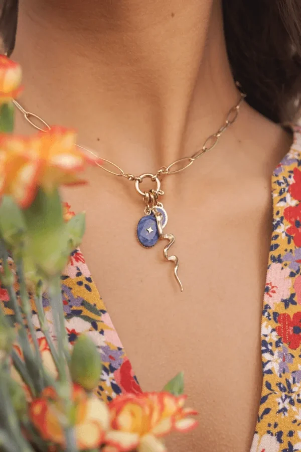 Maskotti/riipus, BOHM PARIS | Lockie Charm Viggo Lapis Lazuli