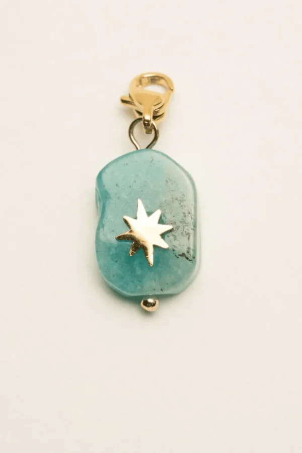 Maskotti/riipus, BOHM PARIS | Lockie Charm Majestic amazonite