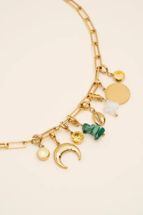 Maskotti/riipus, BOHM PARIS | Lockie Charm Cassy nuances bleues