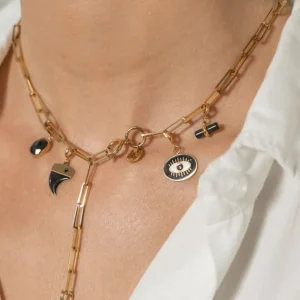 Maskotti/riipus, BOHM PARIS | Lockie Charm Chloé -Jade Africaine