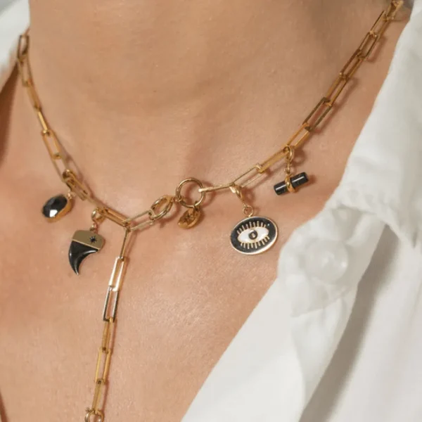 Maskotti/riipus, BOHM PARIS | Lockie Charm Chloé -lapis lazuli
