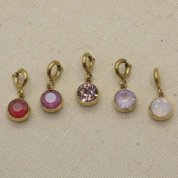 Maskotti/riipus, BOHM PARIS | Lockie Charm Cassy nuances roses