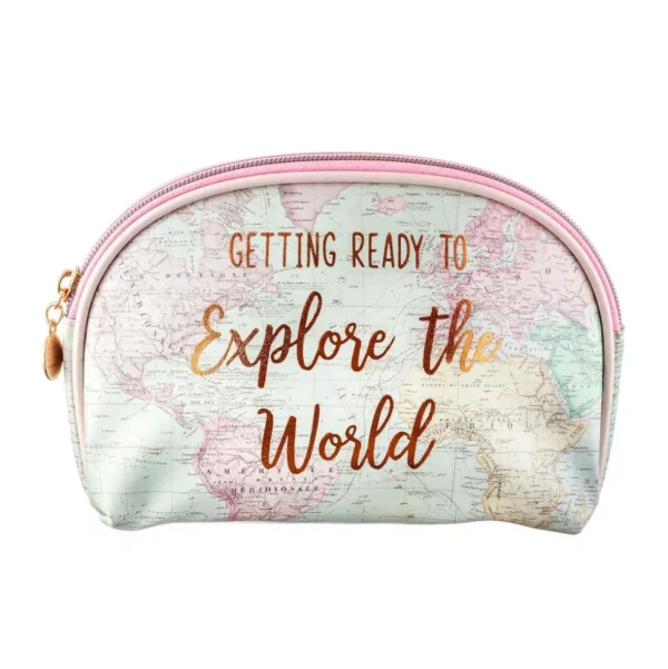 Meikkipussi, Sass & Belle | World Explorer Cosmetic Bag