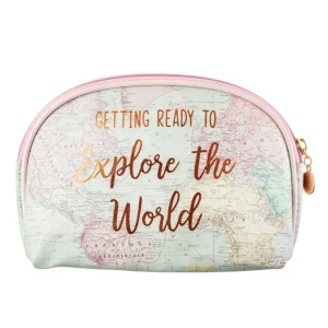 Meikkipussi, Sass & Belle | World Explorer Cosmetic Bag