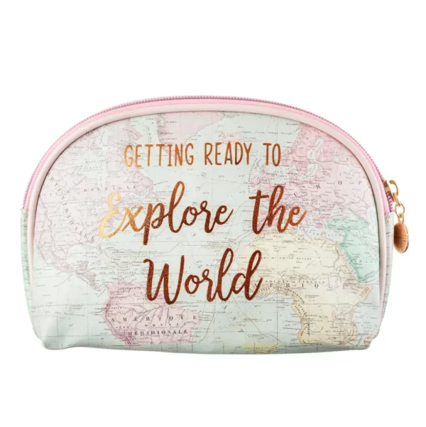 Meikkipussi, Sass & Belle | World Explorer Cosmetic Bag