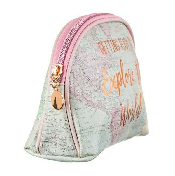 Meikkipussi, Sass & Belle | World Explorer Cosmetic Bag