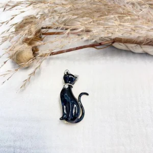 Mila and Stories | Black Cat -musta kissarintaneula