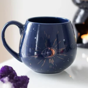 Muki, Crescent Moon Mug -tummansininen kuunsirppi muki