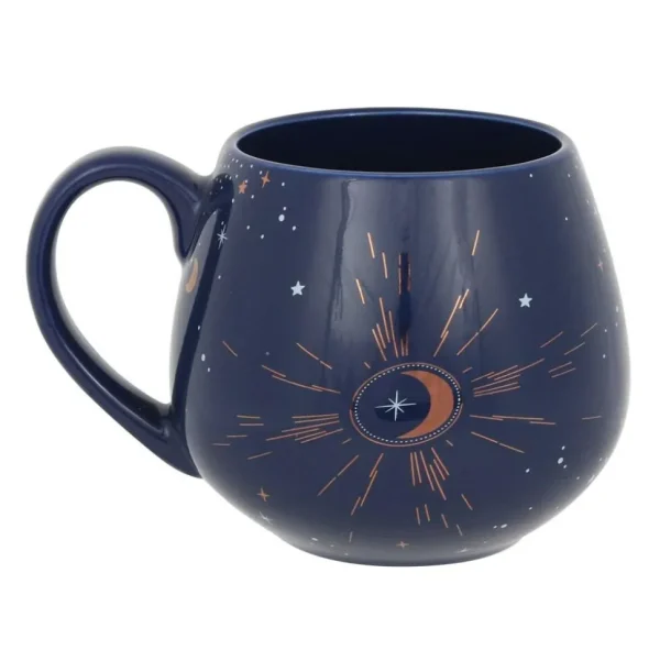 Muki, Crescent Moon Mug -tummansininen kuunsirppi muki