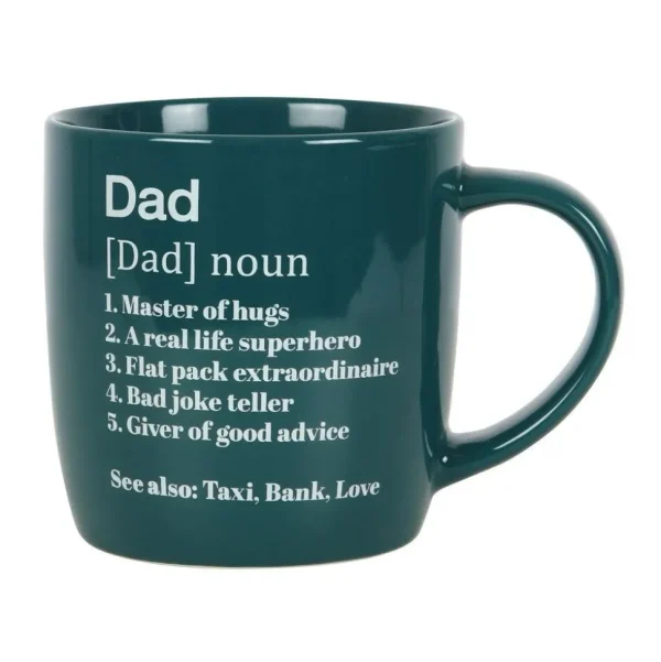 Muki, Dad Definition -sininen muki isälle