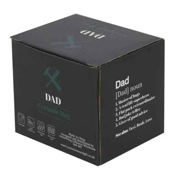 Muki, Dad Definition -sininen muki isälle
