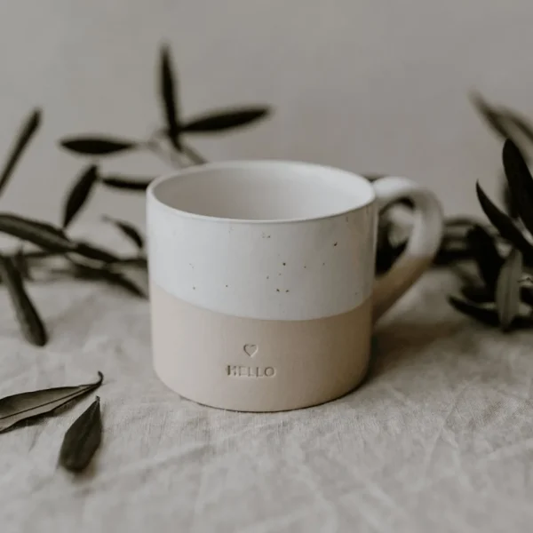 Muki, Hello Mug -käsintehty tekstimuki
