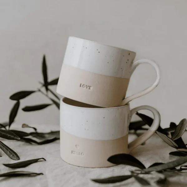 Muki, Hello Mug -käsintehty tekstimuki